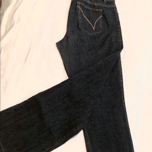 Venezia Dark Denim Bootcut Jeans. 16
